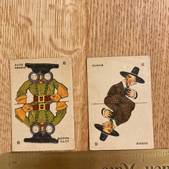 Vintage | set of 2 Old Maid Cards from Milton Bradley - Picture 4 of 8